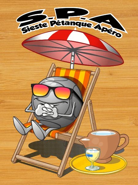 Sieste apéro pétanque