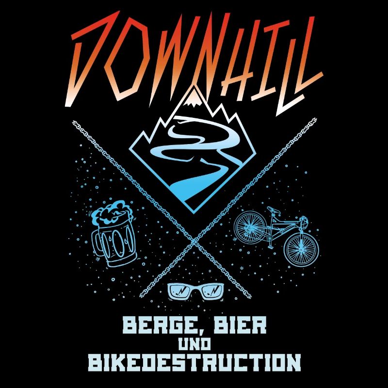 downhill