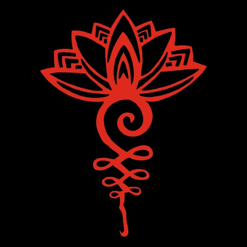 Ewiger roter Lotus