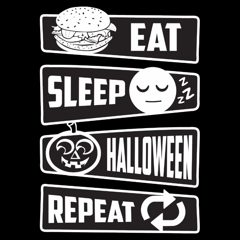 Eating, sleeping, Halloween, repeating