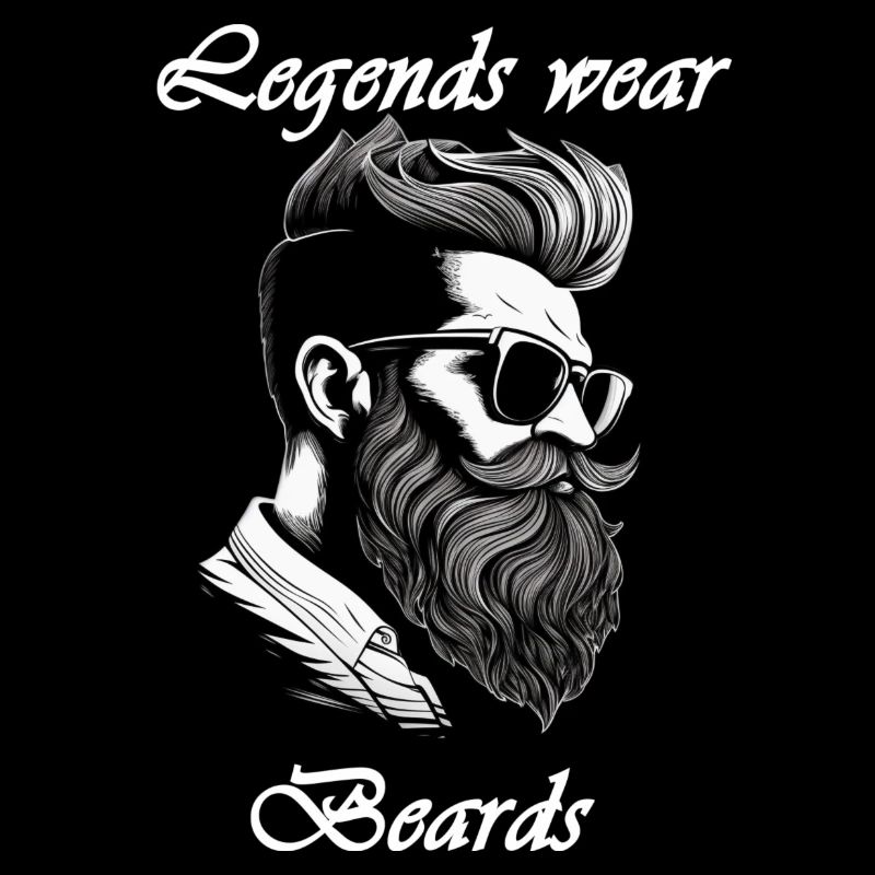 Legends wear beards white