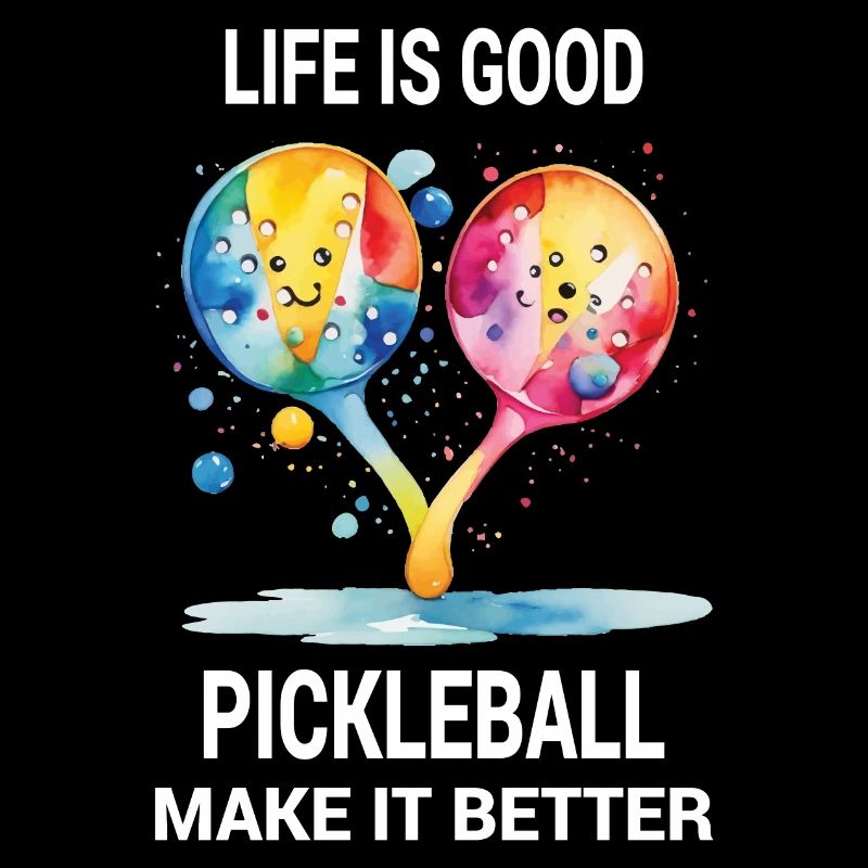 La vie est belle. Le pickleball l’améliore