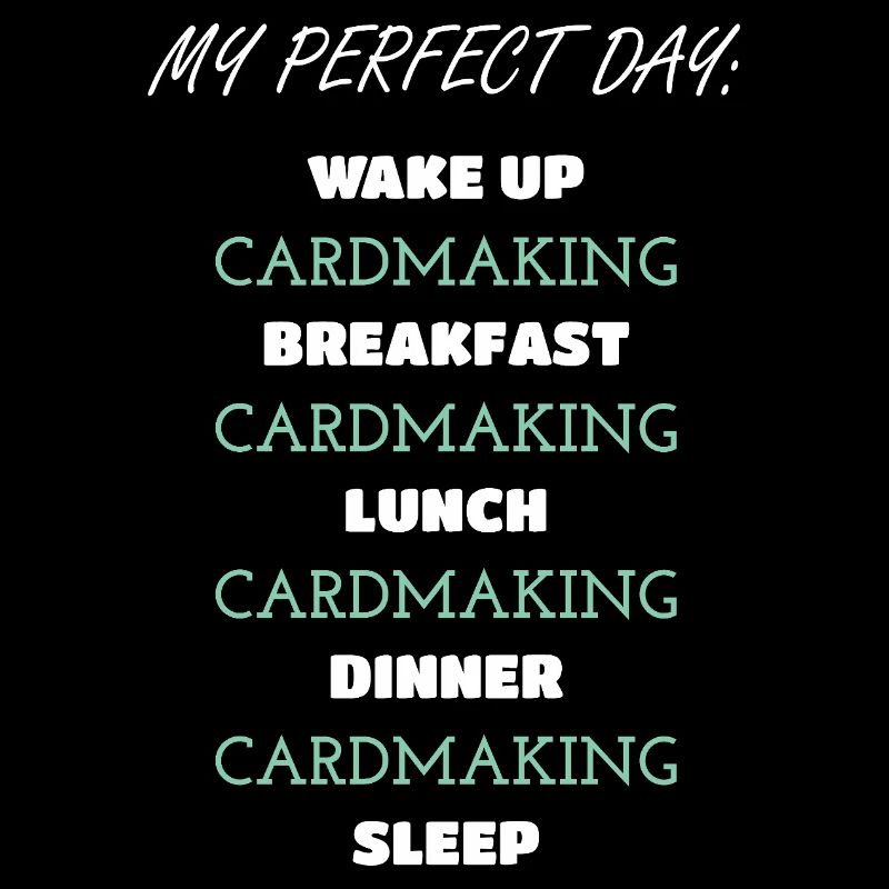 Conception de routine quotidienne de fabrication de cartes