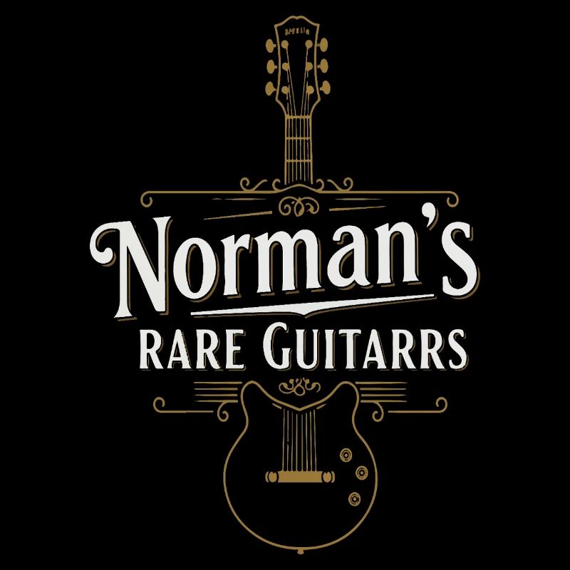 Conception du logo de Norman’s Rare Guitars
