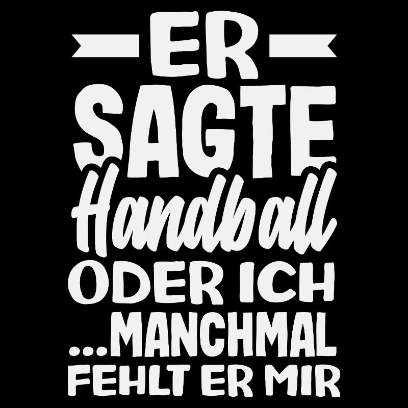 Handball oder ich – manchmal fehlt er