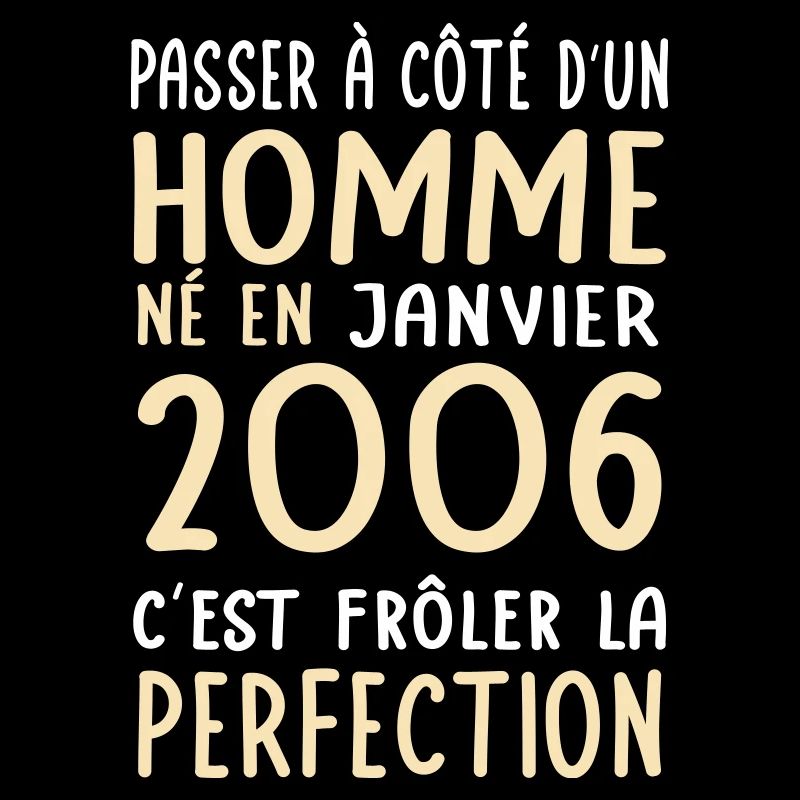 Anniversaire 20 ans - Né en Janvier 2006