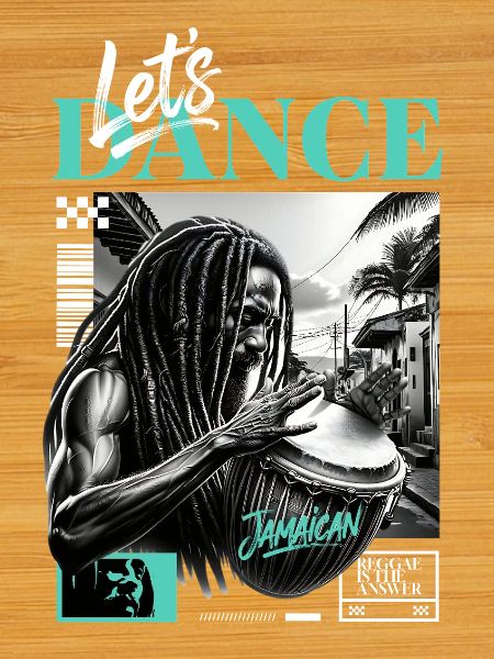 Lets Dance Jamaican Drummer