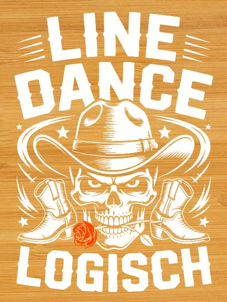 Line Dance Logisch Skull