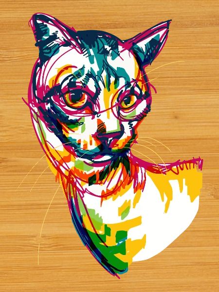 Neon Cat