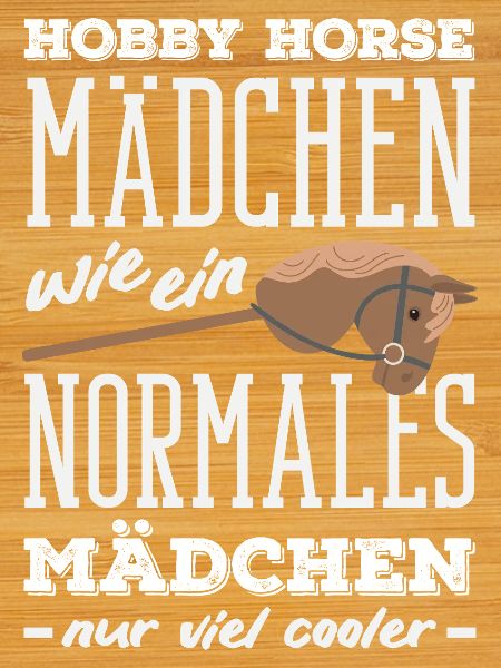 Hobby Horse Mädchen Cooler