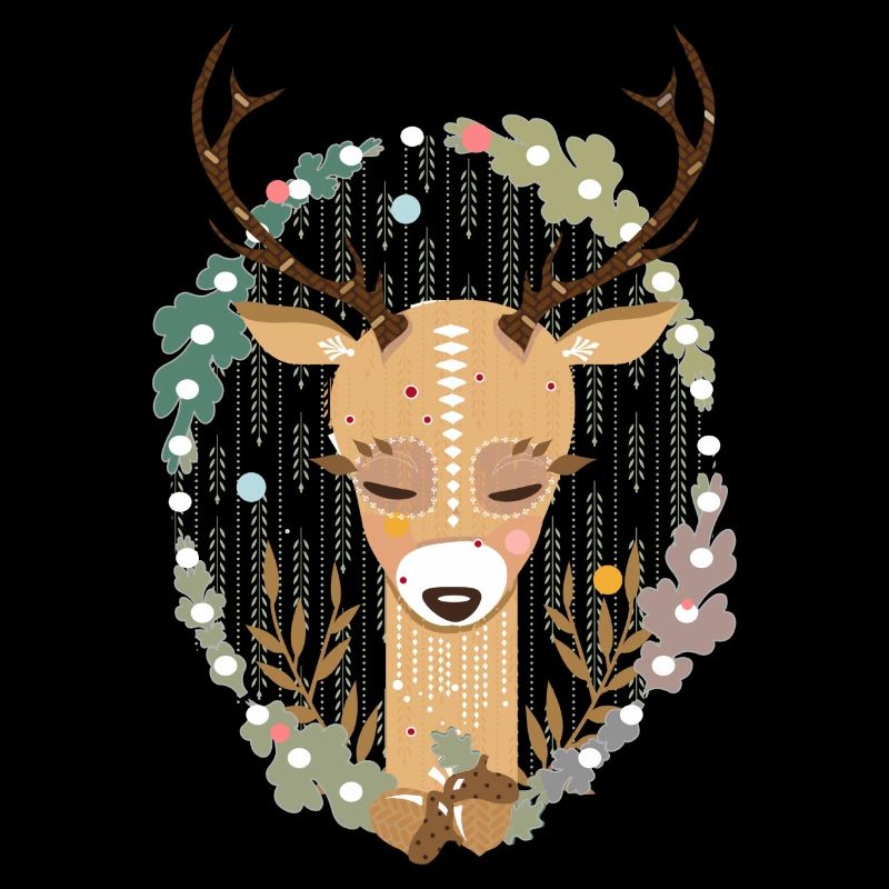Un cerf dans la forêt