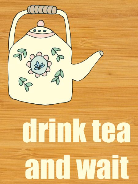 drink tea teapot