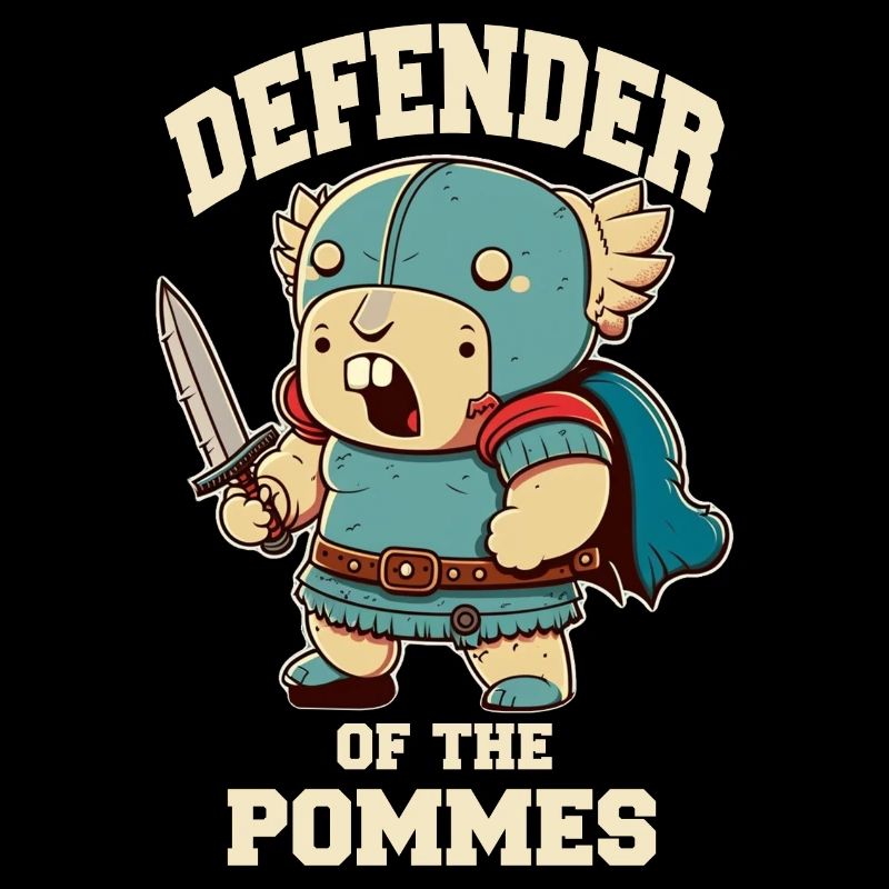 Defender warrior with sword