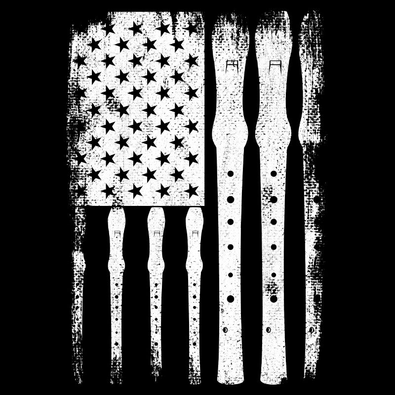 Flûte drapeau des États-Unis