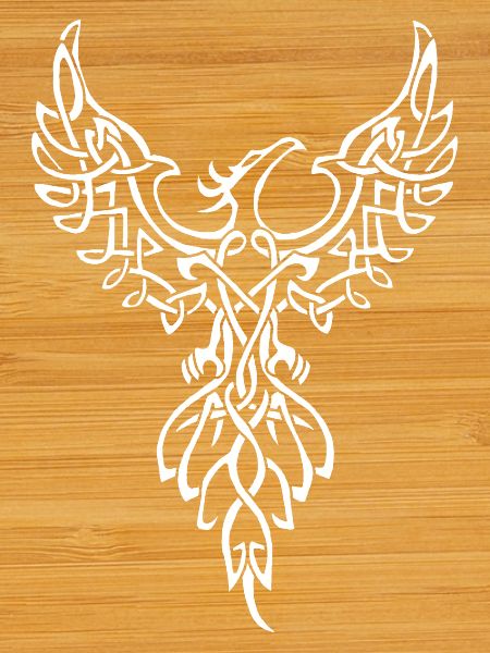 White Phoenix Symbol