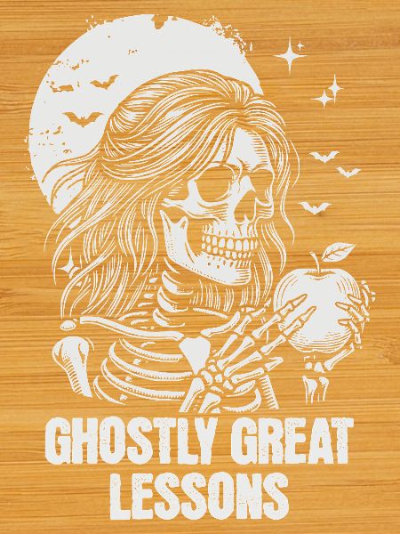 Funny Teacher Skeleton Halloween Classroom