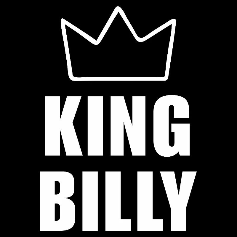 King Billy Crown Shirt – Name beginnt mit B