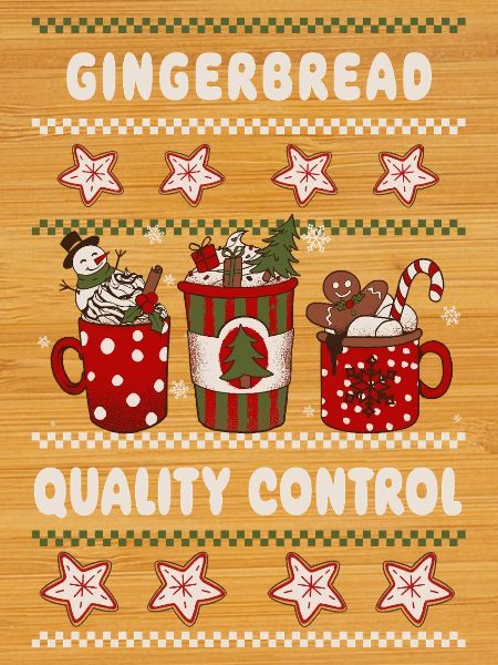 Gingerbread Quality Control - Christmas
