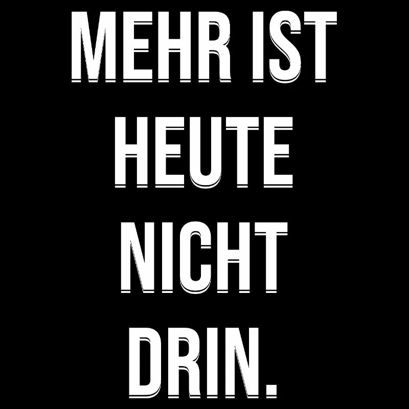 More is not possible today