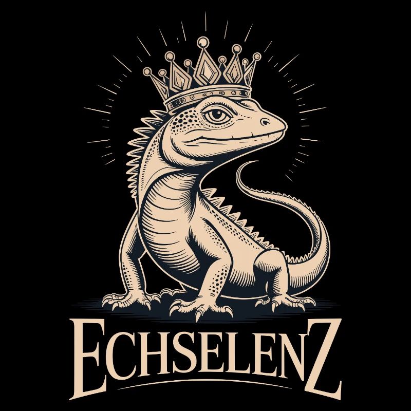 Echselenz Lustige Echse