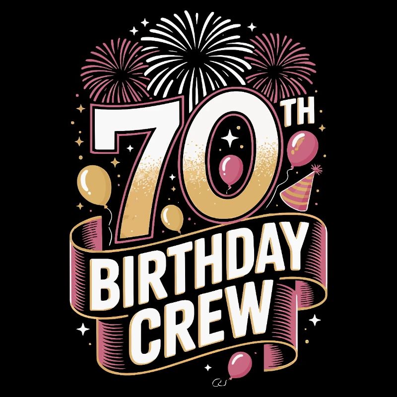 Équipage du 70e anniversaire