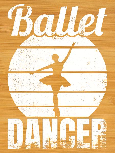 Funny ballet dancer