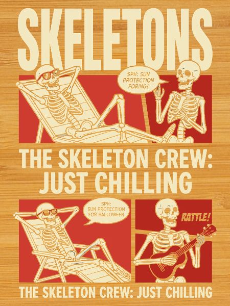 Skeleton Crew Just Chilling