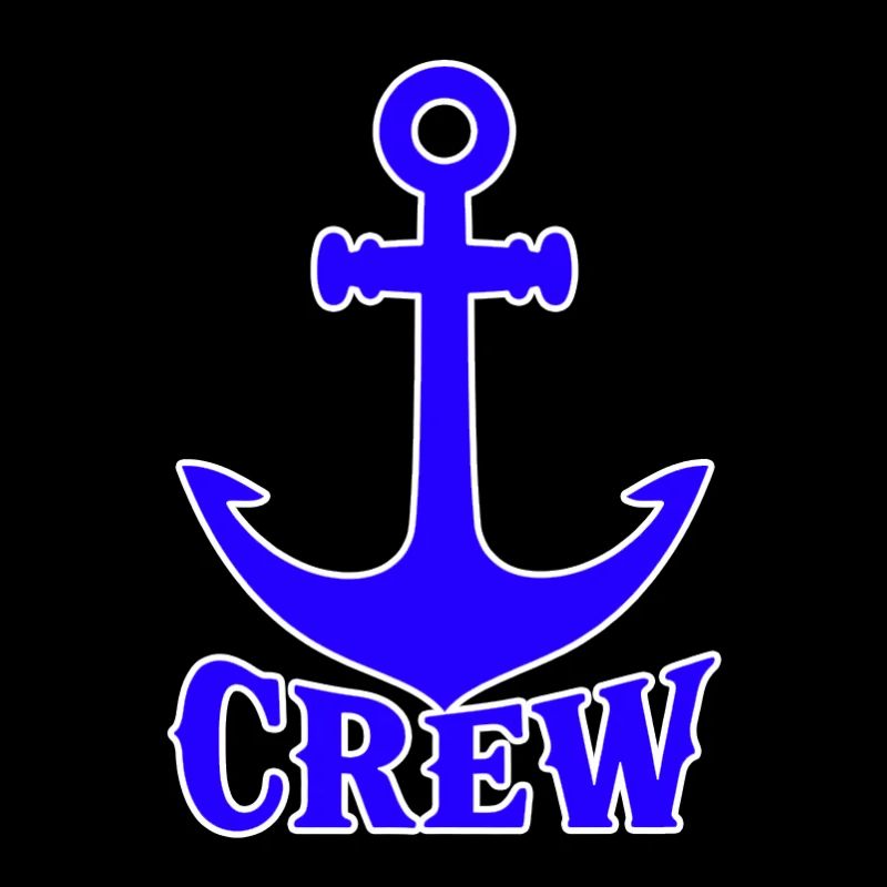Blue Anker Crew Logo