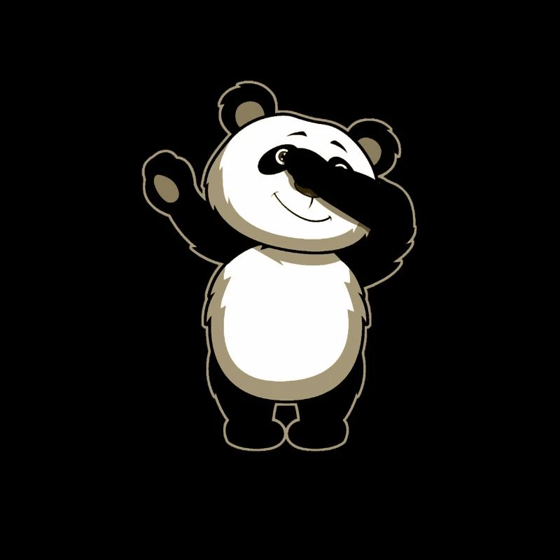 Panda Dab Drôle