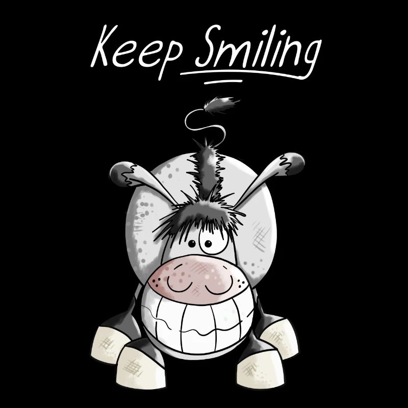 Keep Smiling Esel