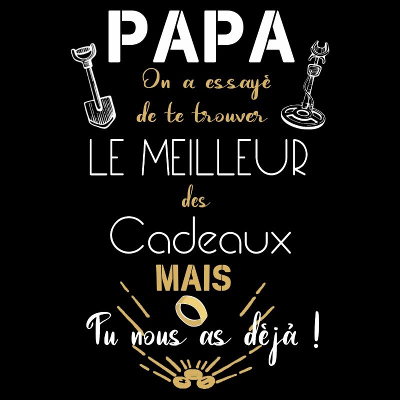 Idée cadeau papa fan de détection