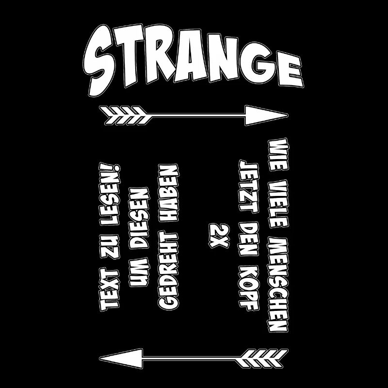 Strange Pfeil Spruch Muster