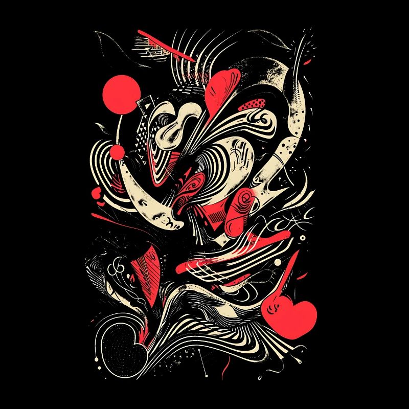 Cool Abstract Design with Dynamic Lines and Shades
