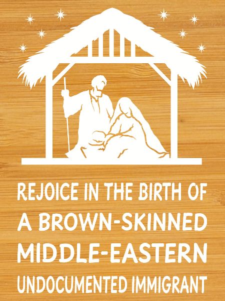 Christmas - Jesus Middle-Eastern Immigrant II