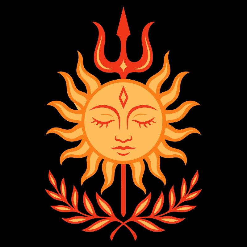Soleil d’été et Trishula
