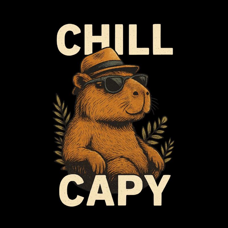 Chill Capybara Style
