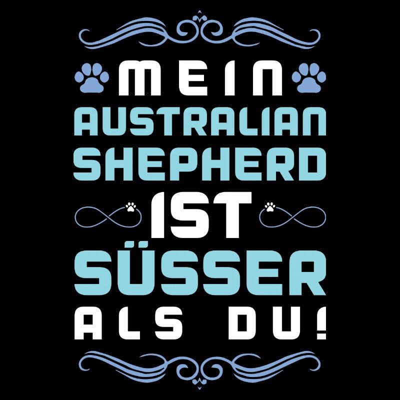 australischer shäferhund hund spruch