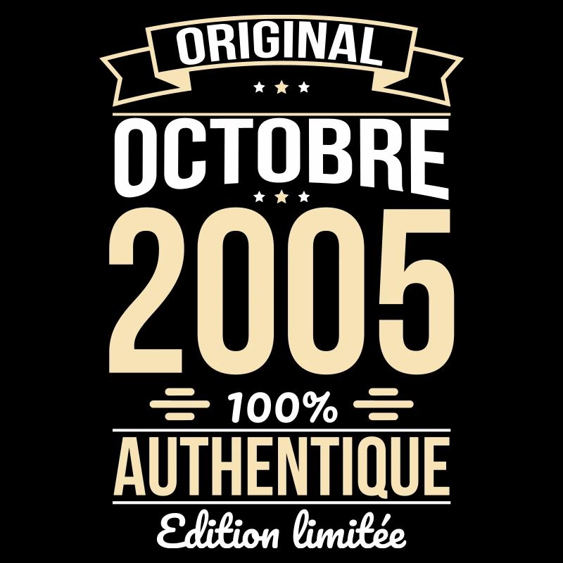 Anniversaire 20 ans - Original - Octobre 2005