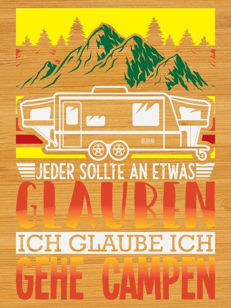 Camper Camping Caravan Saying
