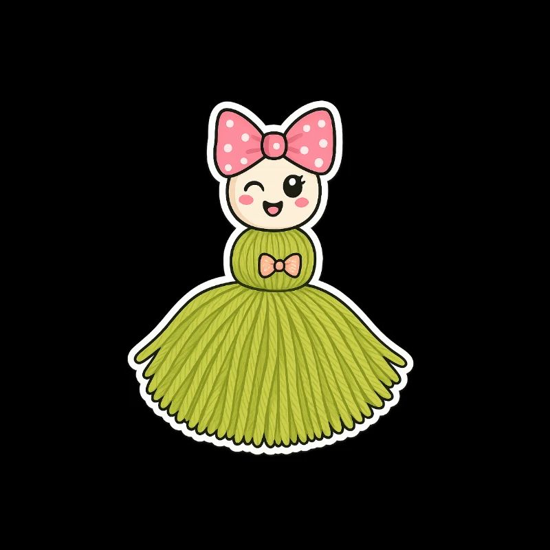 Poupée pompon Stella