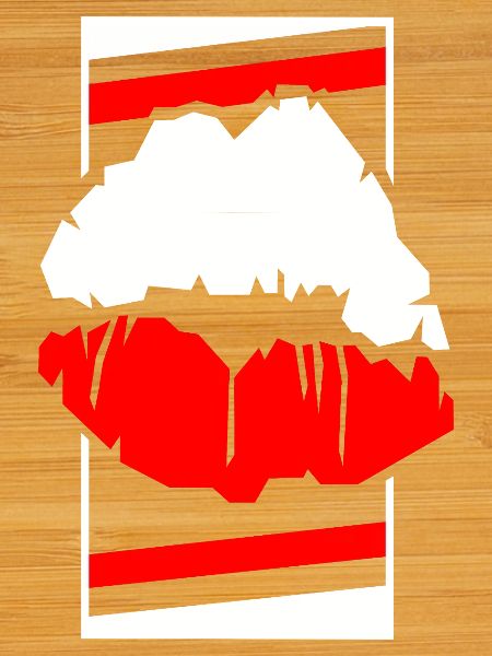 Poland Lips Contrast Pop Art