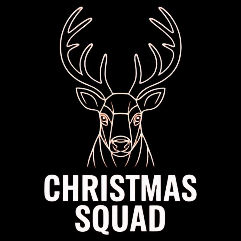 Neon Deer Squad Noël