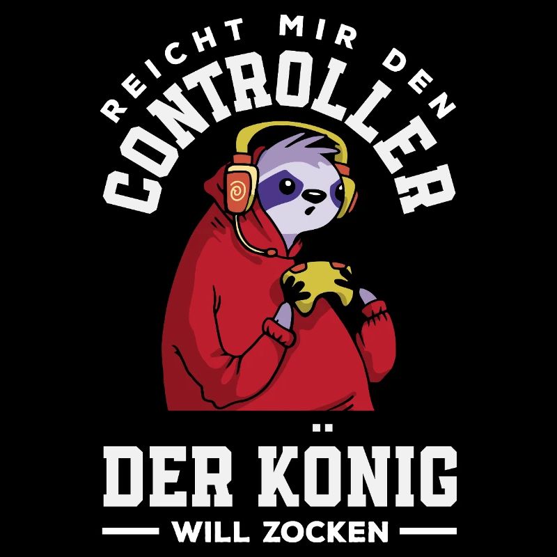 Reicht mir den Controller – König will zocken