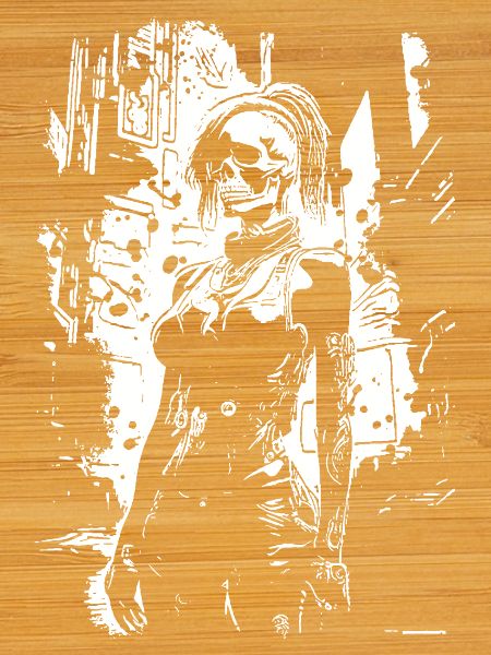 Skull Face Urban Hero