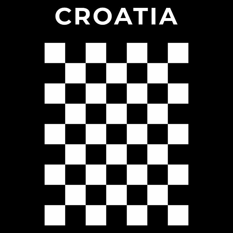 Blanc à damier croate