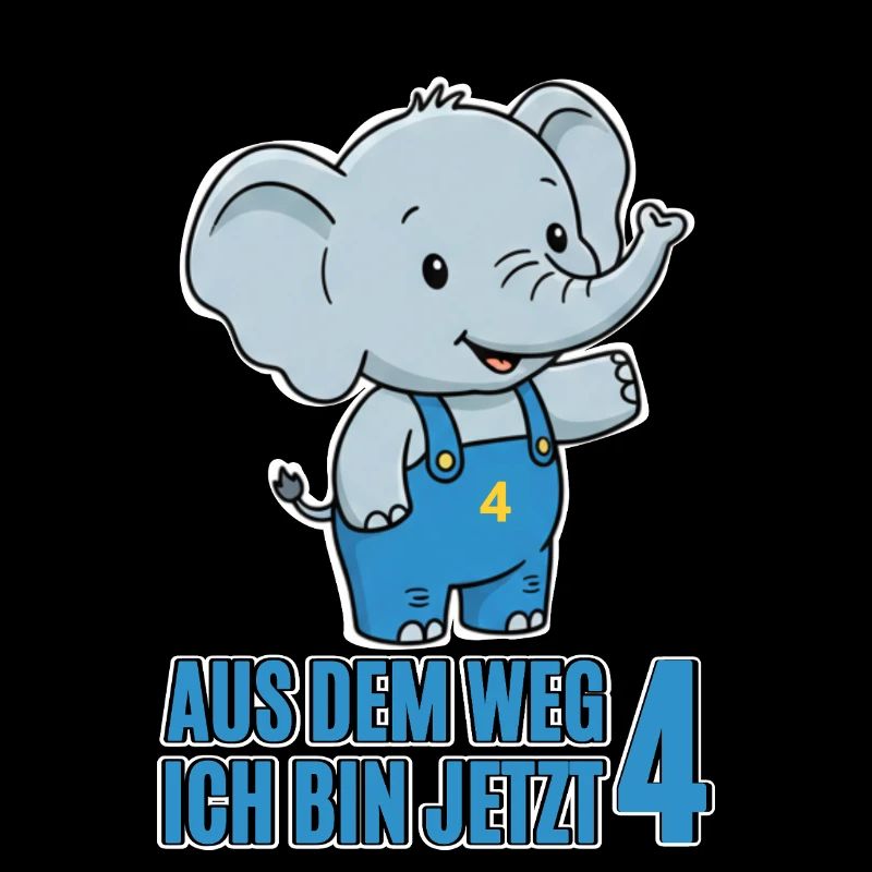 Éléphant du 4e anniversaire