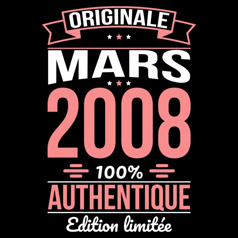 Anniversaire 18 ans - Originale - Mars 2008