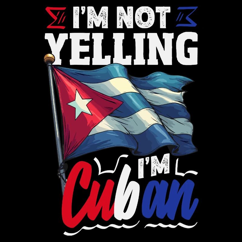 Cuba Pride & Home - Design du drapeau de Cuba