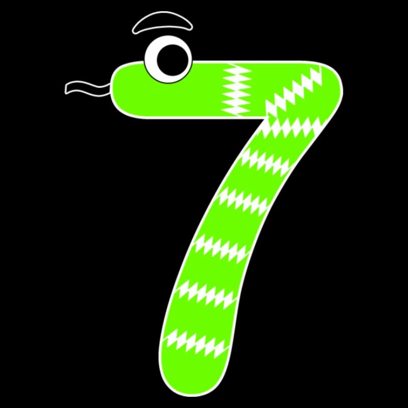 Numéro 7 Serpent Enfants
