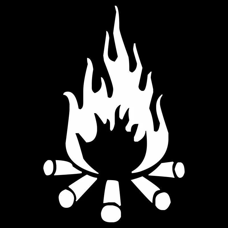 Feu tentes de feu de camp scouts